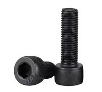 DIN912 Fine Thread Black 12.9 Steel Hex Socket Bolt Cap Head Screws M14 M16 M18 M20 M24 (M20 x 1.5 x 120mm - 1pcs partial)