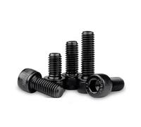 DIN912 Hex Socket Bolts Black Metric Threaded Hexagonal Carbon Steel Grade 12.9 Machine Screws DIY Bolt M2M3M4M5M6M8M10M12M14M16(30mm,M16 (1Pcs))