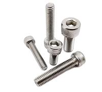 Din912 M1.4 .6 M2 .5 M3 A2-70 50Pcs Ss 304 Allen Hexagon Hex Socket Cap Head Screw
