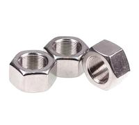 DIN934 Fine Thread Hex Nut M3~M20 Stainless Steel SUS 304 M6*0.75,M8*1.0,M10*1.0/1.25,M12*1..25/1.5,M14*1.,M16*1.,M20*1(M18x1.5 (2pcs))