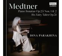 DINA PARAKHINA - MEDTNER PIANO SONATAS OP.25 N - CD - N4z
