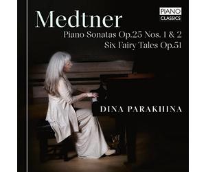 DINA PARAKHINA - MEDTNER PIANO SONATAS OP.25 N - CD - N4z