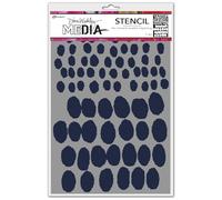 Dina Wakley 9"x6" Media Stencils - Varied
