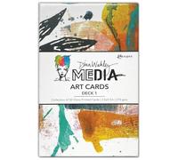 Dina Wakley Media Glossy Art Cards 50pcs - Deck 1 MDA85621