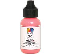 Dina Wakley Media Heavy Body Acrylic Paint 1Oz-Blushing