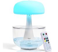 DINACO Rain Cloud Humidifier Aroma Diffuser Humidifier Raincloud with Remote Control and Night Light Diffuser Relaxing with Raining Cloud Diffuser Rain Drop humidifier Sound