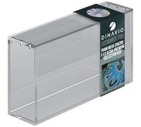 Dinavio Crafthouse Acrylic Display Case for Mega CHARZRD X ex Ultra-Premium Collection UPC and 151 UPC - Magnetic Lid 8+5mm Acrylic with N52 Magnets - Compatible with Mega Charzrd X ex UPC and 151 UPC