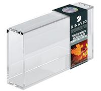 Dinavio Crafthouse Acrylic Display Case for Team Rocket's Moltres ex Ultra-Premium Collection UPC with Magnetic Lid 8 + 5mm Acrylic with 5x3mm Magnets - Compatible with Moltres UPC (Moltres UPC Case)