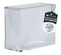 Dinavio Crafthouse Elite Trainer Box Acrylic Display Case Stackable - 8mm + 5mm Ultra Thick Acrylic with 5x3mm Strong Magnets - ETB Case Protector - Compatible with Elite Trainer Boxes