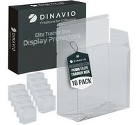 Dinavio Crafthouse PET Plastic ETB Protector Case 10 Pack - Elite Trainer Box Protector - ETB Case Compatible with Elite Trainer Boxes (Pack of 10)