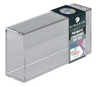 Dinavio Crafthouse Prismatic Evolutions SPC Box Acrylic Display Case with Magnetic Lid - 8 + 5mm Thick Acrylic with 5x3mm Magnets - Compatible with Prismatic Evolutions Super-Premium Collection Box