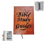 dinblex 66-Page Bible Study Guide, Daily Devotional Journal, Religious Faith-Based Notebook for Prayer Reflections, A Yearlong Bible Study Plan forWomen-Daily Scripture Quotes, Christian Gift (1pc)