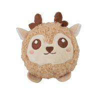 Dinchaakuarry Dog Toy with Squeaker | Interactive Animal Shaped Ball | Stuffed Puppy Teething Toy | for Stress Relief Exercise Tug-of-War Training Teething Aggressive Chewers