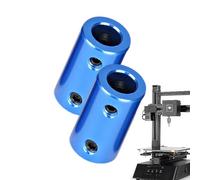 Dinchaakuarry Motor Coupler Shaft Coupling Connector Flexible Shaft Coupler 3D Printer Coupler Aluminum Shaft Coupler Flexible Motor Coupler C Motor Gasket, D14l25 (6 x 8 mm), Consulte la descripción,