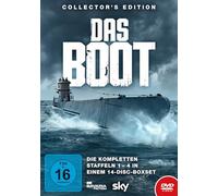 Das Boot – Franz Dinda – TV Series – Collector's Edition (Complete Seasons 1-4) – 14 DVD