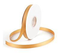 DINDOSAL Gold Double Face Satin Ribbon 1/2"