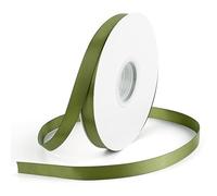 DINDOSAL Moss Green Satin Ribbon - 1/2 Inch, 50 Yards - Perfect for Wedding Decor, Gift Wrapping, Hair Accessories, Crafts