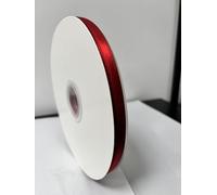 DINDOSAL Red Double Face Satin Ribbon 1/4 Inch x 100 Yards