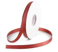 DINDOSAL Rust Satin Ribbon - 1/2 Inch, 50 Yards for Wedding Decor, Gift Wrapping, Hair Accessories, Crafts