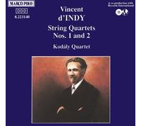 D'indy, V. – Quartet String 1/2