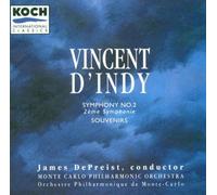 D'indy, V. - Symphony 2/Souvenirs
