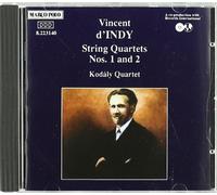 D'indy Vincent - String Quartets Nos. 1 And 2 (Kodaly Quartet)