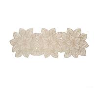 Dine Elegantly with Our PVC Table Flag Perfect Addition to Any Indoor Setting or Event (Gold)