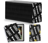 Ding Defend 110-Pack Trading Card Protector Shipping - 3.5 x 4.5 Inch Black Hobby Card Shipping Supplies w/Rounded Corners, Lightweight & Reusable for Raw Top Loaders, Semi-Rigids, Team Bags