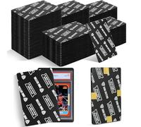 Ding Defend 4x6 Black Trading Card Shipping Protector 510 Pack - Sports Card Protectors Hard Plastic w/Rounded Corners, Hobby Shipping Shield for Graded Cards, Slabs, Top Loaders
