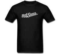 DING DING HU Men's Bob Seger T Shirt ColorName Short Sleeve Black M