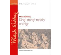 Ding! dong! merrily on high: SATB vocal score (piano 4 hands version)
