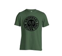 DING FOOD TIMES Universal Zulu Nation T Shirt Afrika Bambaataa Old School Hip Hop Rap Green L