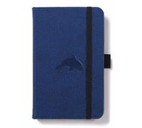 Dingbats* - Wildlife Dotted Pocket Notebook A6 - PU Leather Hardcover Journal - Ideal for Work, Travel - Pocket, Elastic Closure, Pen Holder, Bookmark
