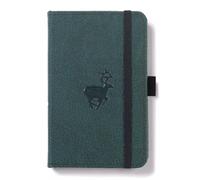 Dingbats* - Wildlife Dotted Pocket Notebook A6 - PU Leather Hardcover Journal - Ideal for Work, Travel - Pocket, Elastic Closure, Pen Holder, Bookmark