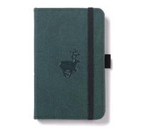 Dingbats A6 Pocket Wildlife Green Deer Notebook - Graphed (Paperback Book)