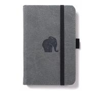 Dingbats A6 Pocket Wildlife Grey Elephant Notebook - Lined (Paperback Book)