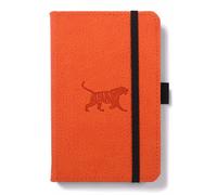 Dingbats* - Wildlife Squared Pocket Notebook A6 - PU Leather Hardcover Journal - Ideal for Work, Travel -Pocket, Elastic Closure, Pen Holder, Bookmark