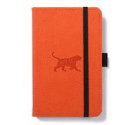 Dingbats A6 Pocket Wildlife Orange Tiger Notebook - Graphed (Paperback Book)