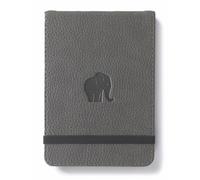 Dingbats* - Wildlife Plain Reporter A6 Notebook - PU Leather Hardcover Pocket Journal for Work, Travel - Pocket, Elastic Closure, Pen Holder, Bookmark