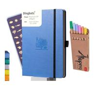 Dingbats* Earth Journal Notebook A5 and Ātopen Dual Tip Colouring Pens