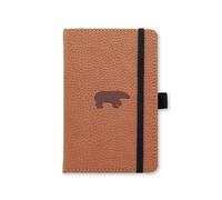 Dingbats* - Wildlife Lined Pocket Notebook A6 - PU Leather Hardcover Journal - Ideal for Work, Travel - Pocket, Elastic Closure, Pen Holder, Bookmark