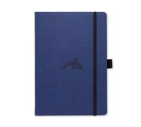 A4 BLUE WHALE NBOOK DOTTED - New Hardback - N245z