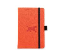 Dingbats – Pocket Notebook Wildlife A6 – PU Leather Hardcover, Dotted, Elastic Closure