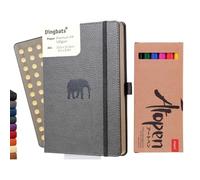 Dingbats* Wildlife Journal Notebook A5 and Ātopen Dual Tip Colouring Pens