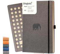 Dingbats* - Wildlife Squared Extra Large A4 Notebook - PU Leather Hardcover Journal for Work, Writing - Pocket, Elastic Closure, Pen Holder, Bookmark