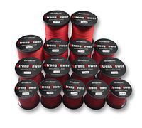 Dingbear 437Yd/400m 105LB/0.50mm Red Super Strong Pull Generic Braided Fishing Line Kite Line Woven Network Cable Cast Super Strength Fishing Line