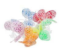 DINGBU Glowing Ornaments Aquarium Decorations, Silicone Artificial Fish Tank Plant Ornaments with Fluorescent Effect for Freshwater and Saltwater Tanks, Soft Non -