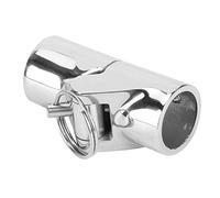 DINGBU Marine Stainless Steel Folding Swivel Coupling Tube Connector, Boat Pipe Connector for Bimini Tops and Flag Poles, 316 SS Foldable Boat Parts with 180 Degree Bend for (20mm)