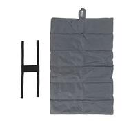 DINGBU Portable Pet Mat Foldable Rollup Pet Camping Bed, Outdoor Travel Dog Mat with Storage Binding Rope, 600D Oxford Fabric for Dogs Cats Picnic Camping Gray