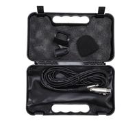 DINGBU Wired Dynamic Microphone, Cardioid Moving Coil Handheld Mic Set with XLR to 6.35mm Cable, Shock Absorber Design for Active Speakers Mixers Amplifiers, No Latency